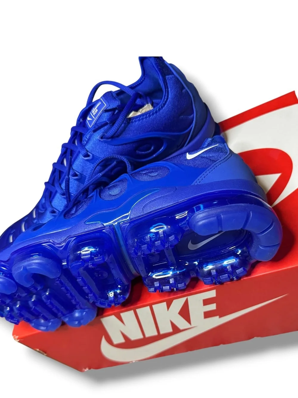 Nike Air VaporMax Plus Game Royal Blue White Men’s Size 12